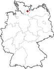 Karte Wesenberg, Holstein